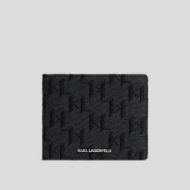 Снимка на KARL LAGERFELD МЪЖКО ПОРТМОНЕ MONOGRAM JACQUARD BLACK 1