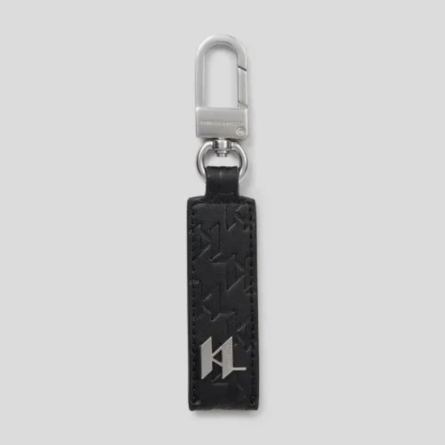 Снимка на KARL LAGERFELD МЪЖКИ КЛЮЧОДЪРЖАТЕЛ MONOGRAM KEYCHAIN BLACK