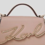 Снимка на KARL LAGERFELD ДАМСКА ЧАНТА K/SIGNATURE SMALL CROSSBODY BAG NUDE PINK 3