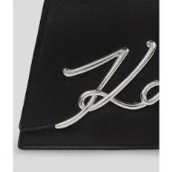 Снимка на KARL LAGERFELD ДАМСКА ЧАНТА SIGNATURE 2.0 MD CROSSBODY BLACK/NICKEL 3