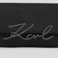 Снимка на KARL LAGERFELD ДАМСКА ЧАНТА SIGNATURE 2.0 EW SHOULDERBAG BLACK/GUNMETAL 3