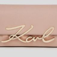 Снимка на KARL LAGERFELD ДАМСКА ЧАНТА SIGNATURE 2.0 SM SHB NUDE PINK 3