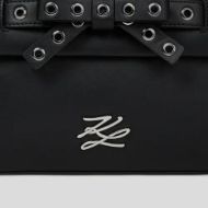 Снимка на KARL LAGERFELD ДАМСКА ЧАНТА AUTOGRAPH SM TOP HANDLE BOW BLACK EMBELLISHMENT 3