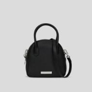 Picture of KARL LAGERFELD WOMEN'S IKON PEBBLE TH CROSSBODY BAG BLACK 1