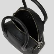 Picture of KARL LAGERFELD WOMEN'S IKON PEBBLE TH CROSSBODY BAG BLACK 4