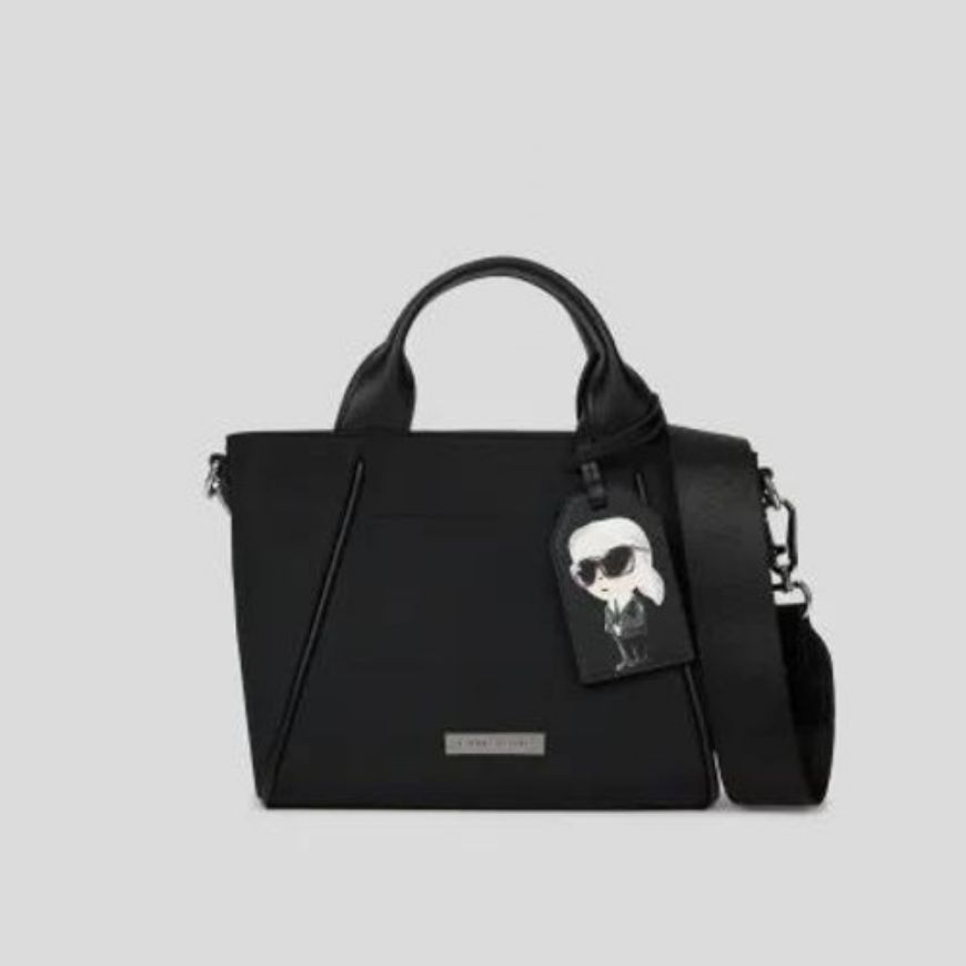 Снимка на KARL LAGERFELD ДАМСКА ЧАНТА IKON NYLON SM TOTE BLACK