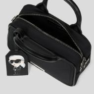 Снимка на KARL LAGERFELD ДАМСКА ЧАНТА IKON NYLON BOXY CROSSBODY BLACK 4
