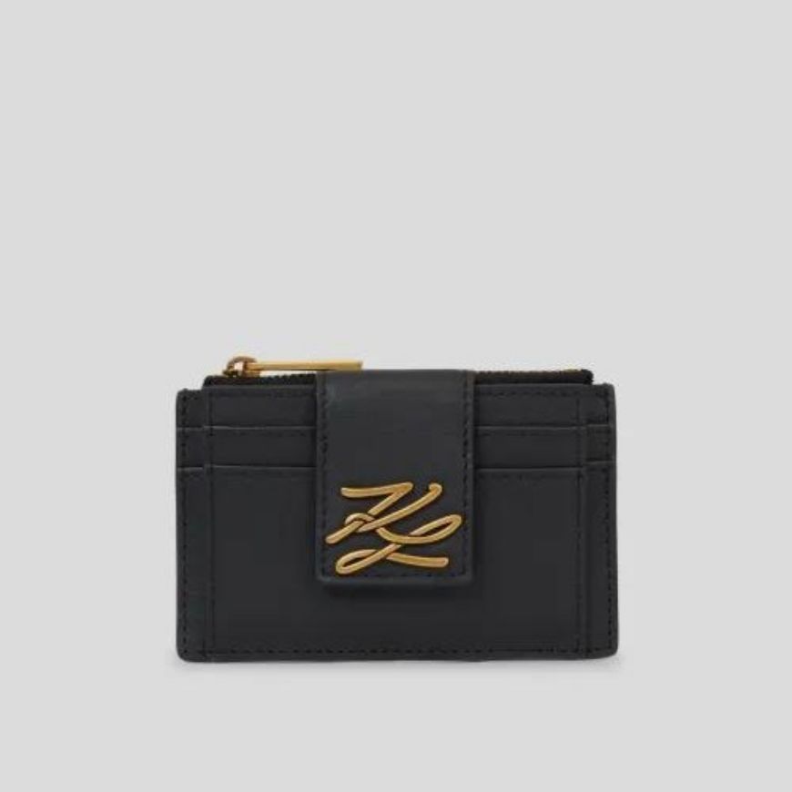 Picture of KARL LAGERFELD WOMEN'S AUTOGRAPH DOUBLE CH BLACK/GOLD