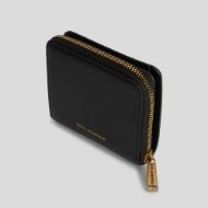 Picture of KARL LAGERFELD WOMEN'S AUTOGRAPH MD BIFOLD WALLET BLACK/GOLD 2