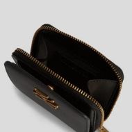 Picture of KARL LAGERFELD WOMEN'S AUTOGRAPH MD BIFOLD WALLET BLACK/GOLD 3