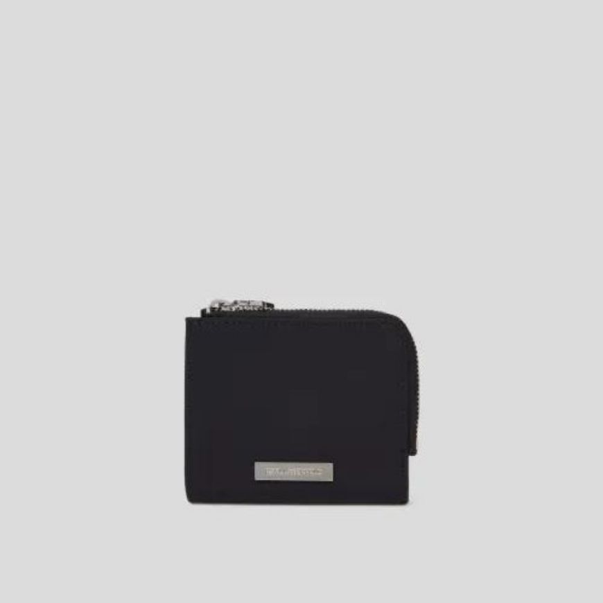 Picture of KARL LAGERFELD WOMEN'S IKON NYLON SM WALLET BLACK