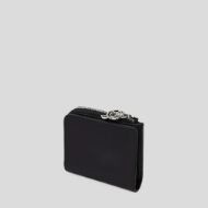 Picture of KARL LAGERFELD WOMEN'S IKON NYLON SM WALLET BLACK 2