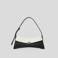 Picture of KARL LAGERFELD WOMEN'S AUTOGRAPH TWIST EW SHB  BLACK/WHITE 1