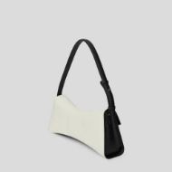 Picture of KARL LAGERFELD WOMEN'S AUTOGRAPH TWIST EW SHB  BLACK/WHITE 2