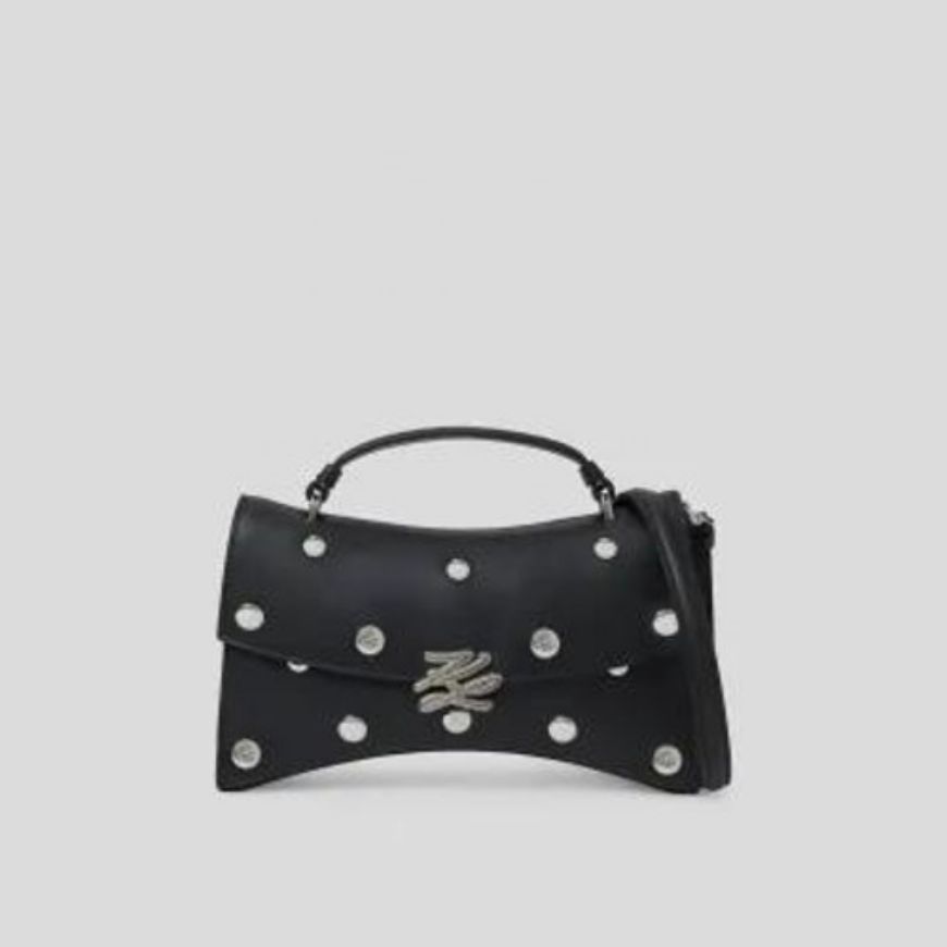 Снимка на KARL LAGERFELD ДАМСКА ЧАНТА AUTOGRAPH TWIST TPH CB STU BLACK EMBELLISHMENT