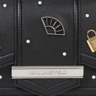 Снимка на KARL LAGERFELD ДАМСКА ЧАНТА NOVA SM CROSSBODY PINS BLACK EMBELLISHMENT 3