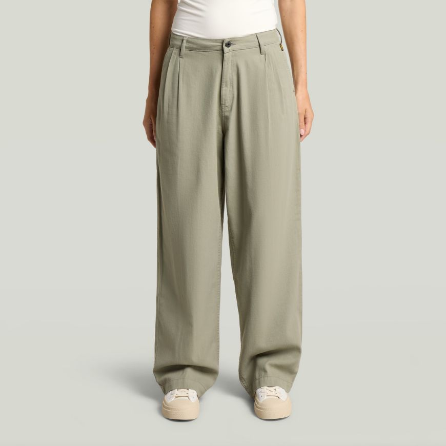 Снимка на G-STAR ДАМСКИ ПАНТАЛОН PLEATED CHINO LT ORPHUS GD