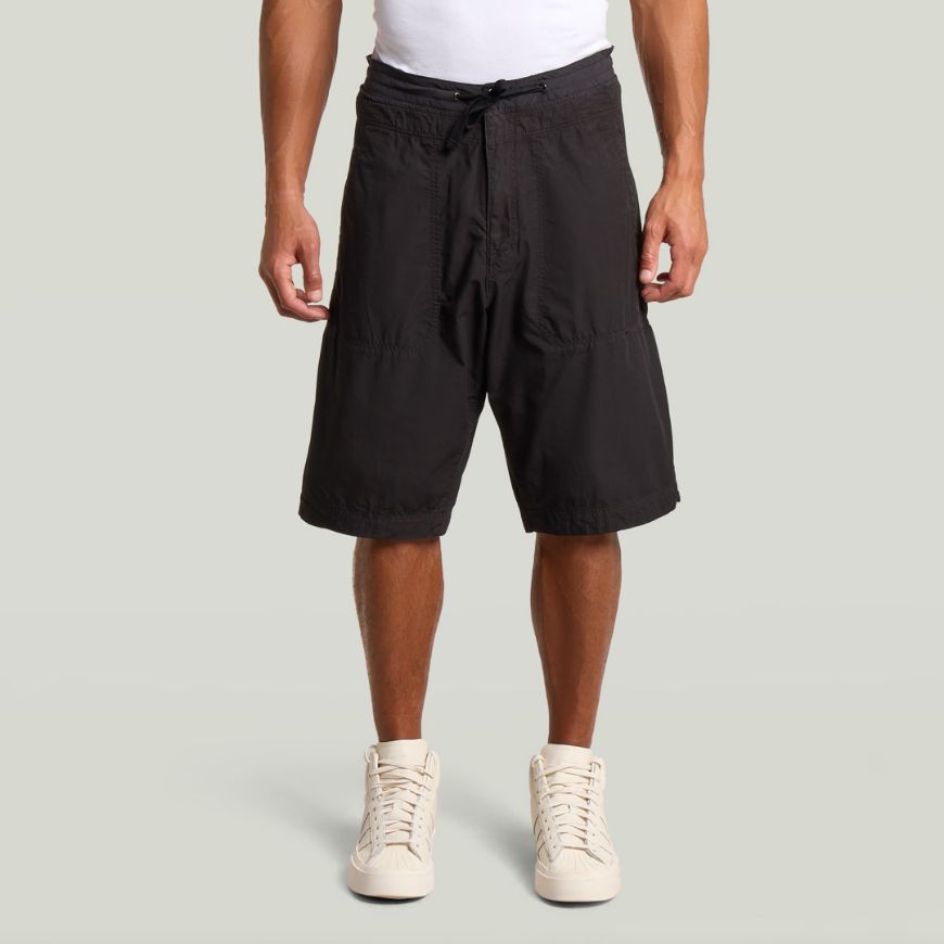Снимка на G-STAR МЪЖКИ БЕРМУДИ DOUBLE WAISTBAND TRAINER SHORTS В DK BLACK GD