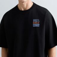 Снимка на REPLAY X MARTIN GARRIX IBIZA T-SHIRT WITH GRAPHIC BLACK БЛУЗА 5