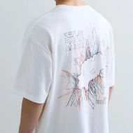 Снимка на REPLAY X MARTIN GARRIX IBIZA T-SHIRT NATURAL WHITE БЛУЗА 3