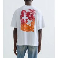 Снимка на REPLAY X MARTIN GARRIX T-SHIRT WITH GRAPHIC AND LOGO NATURAL WHITE БЛУЗА 2