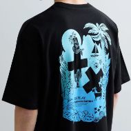Снимка на REPLAY X MARTIN GARRIX T-SHIRT WITH GRAPHIC AND LOGO BLACK БЛУЗА 3