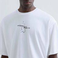 Снимка на REPLAY X MARTIN GARRIX T-SHIRT WITH LETTERING AND LOGO NATURAL WHITE БЛУЗА 4