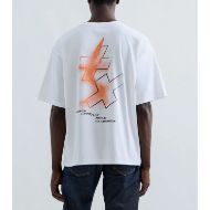 Снимка на REPLAY X MARTIN GARRIX T-SHIRT WITH LETTERING AND LOGO NATURAL WHITE БЛУЗА 2