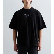 Снимка на REPLAY X MARTIN GARRIX T-SHIRT WITH LETTERING AND LOGO BLACK БЛУЗА 4