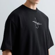 Снимка на REPLAY X MARTIN GARRIX T-SHIRT WITH LETTERING AND LOGO BLACK БЛУЗА 5