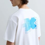 Снимка на REPLAY X MARTIN GARRIX T-SHIRT WITH FRONT AND BACK LOGO NATURAL WHITE БЛУЗА 3