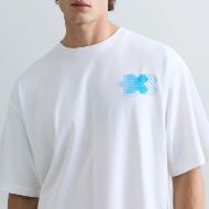 Снимка на REPLAY X MARTIN GARRIX T-SHIRT WITH FRONT AND BACK LOGO NATURAL WHITE БЛУЗА 4