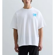 Снимка на REPLAY X MARTIN GARRIX T-SHIRT WITH FRONT AND BACK LOGO NATURAL WHITE БЛУЗА 5
