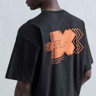 Снимка на REPLAY X MARTIN GARRIX T-SHIRT WITH FRONT AND BACK LOGO BLACK БЛУЗА 3