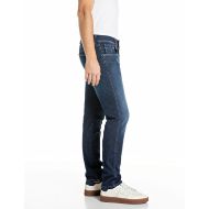 Снимка на REPLAY МЪЖКИ ДЕНИМ ANBASS SLIM-FIT HYPERFLEX STRETCH DENIM JEANS DARK BLUE 4