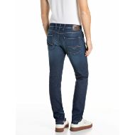 Снимка на REPLAY МЪЖКИ ДЕНИМ ANBASS SLIM-FIT HYPERFLEX STRETCH DENIM JEANS DARK BLUE 3
