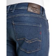 Снимка на REPLAY МЪЖКИ ДЕНИМ ANBASS SLIM-FIT HYPERFLEX STRETCH DENIM JEANS DARK BLUE 8