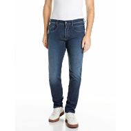 Снимка на REPLAY МЪЖКИ ДЕНИМ ANBASS SLIM-FIT HYPERFLEX STRETCH DENIM JEANS DARK BLUE 1