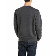 Снимка на REPLAY МЪЖКИ СУИТШЪРТ SOFT FLEECE SWEATSHIRT WITH MID LOGO ON CHEST RAVEN 2