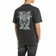 Снимка на REPLAY МЪЖКА БЛУЗА ELECTRIC THUNDER JERSEY T-SHIRT RAVEN 2