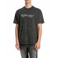 Снимка на REPLAY МЪЖКА БЛУЗА ELECTRIC THUNDER JERSEY T-SHIRT RAVEN 1