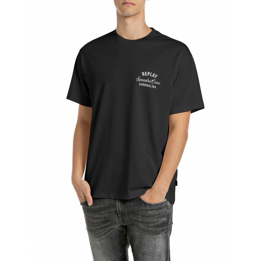 Снимка на REPLAY МЪЖКА БЛУЗА ADRENALINA COTTON JERSEY T-SHIRT BLACK