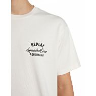 Снимка на REPLAY МЪЖКА БЛУЗА ADRENALINA COTTON JERSEY T-SHIRT GARDENIA 4