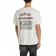 Снимка на REPLAY МЪЖКА БЛУЗА ADRENALINA COTTON JERSEY T-SHIRT GARDENIA 2