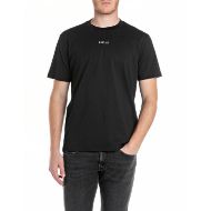 Снимка на REPLAY МЪЖКА БЛУЗА JERSEY T-SHIRT WITH LETTERING BLACK 1