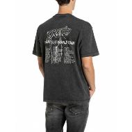 Снимка на REPLAY МЪЖКА БЛУЗА FEARLESS WORLD TOUR RELAXED T-SHIRT RAVEN 2