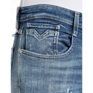 Снимка на REPLAY МЪЖКИ ДЕНИМ ANBASS SLIM-FIT POWER STRETCH DENIM JEANS MEDIUM BLUE 7