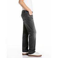 Снимка на REPLAY МЪЖКИ ДЕНИМ AIDEEN STRAIGHT-FIT BLACK STRETCH DENIM JEANS DARK GREY 2