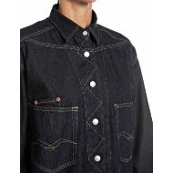 Снимка на REPLAY ДАМСКА РИЗА BOYFRIEND INDIGO DENIM SHIRT DARK BLUE 4