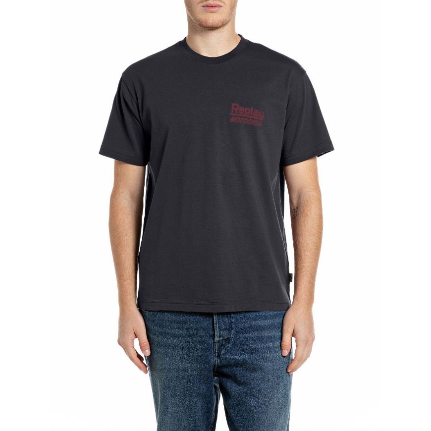 Снимка на REPLAY МЪЖКА БЛУЗА MOTOCICLI COTTON T-SHIRT VULCAN